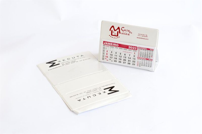 Calendário de Mesa Pequeno