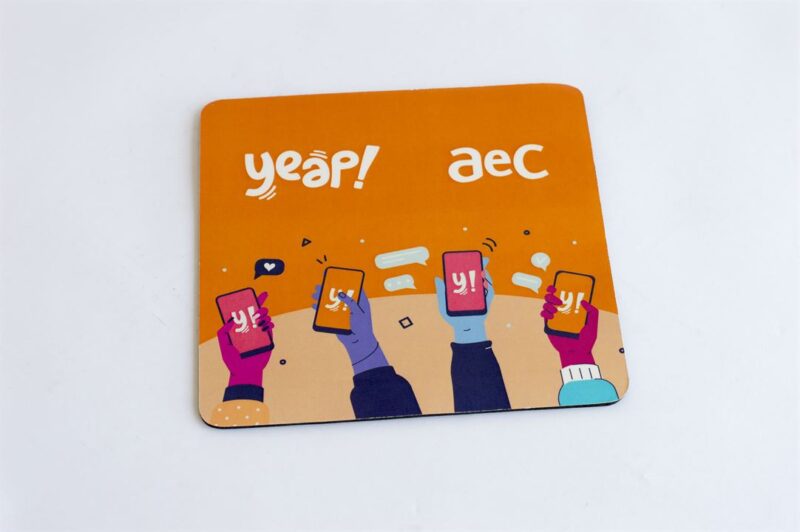 Mouse Pad Personalizado - Mouse Pad Personalizado – Quadrado Cobertura Texturizada