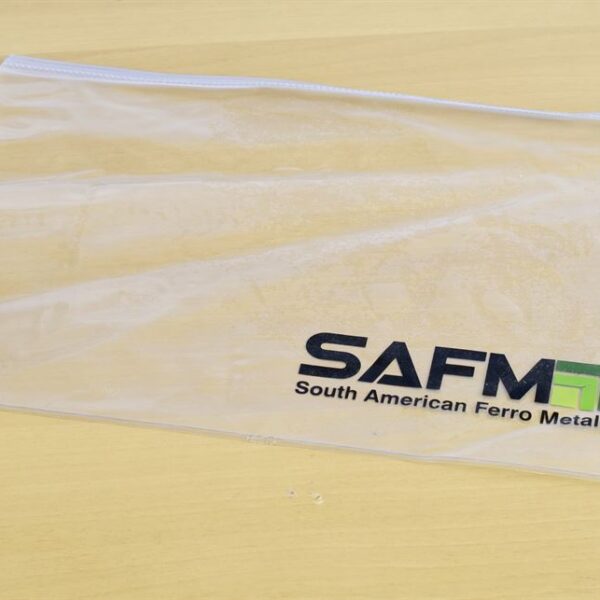 Pasta ZIP PVC Transparente Personalizada - Image 3