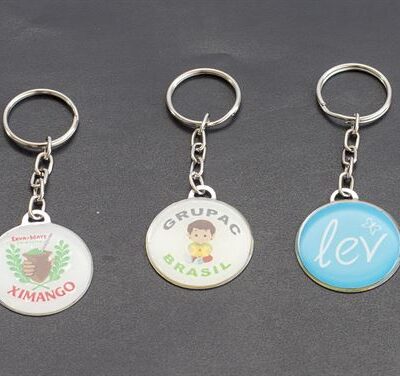 Chaveiro Chapa Redonda Personalizado