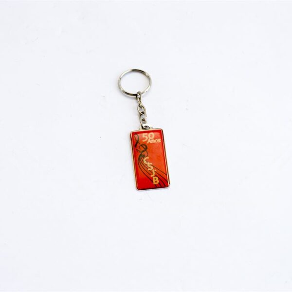 Chaveiro chapa Retangular Personalizado H6071 - Image 2