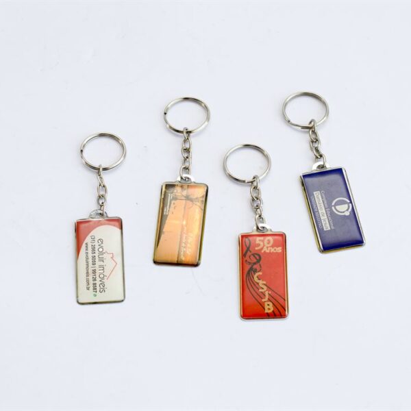 Chaveiro chapa Retangular Personalizado H6071