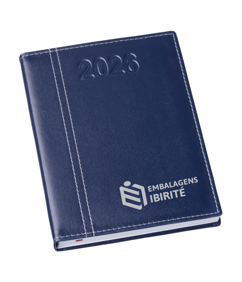 Agenda Diária Brochura - Couro Sintético - Imagem 6