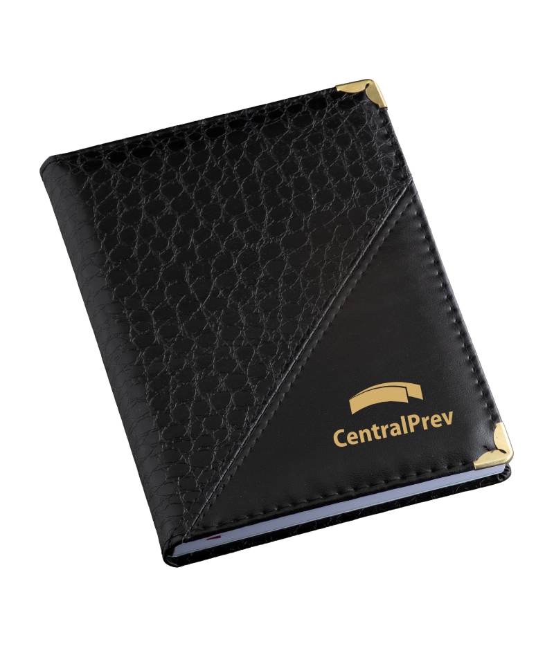 Agenda Diária Brochura - Couro Croco