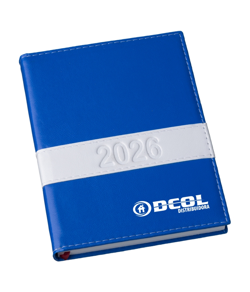 Agenda Diária Brochura - Couro Sintético - Imagem 12