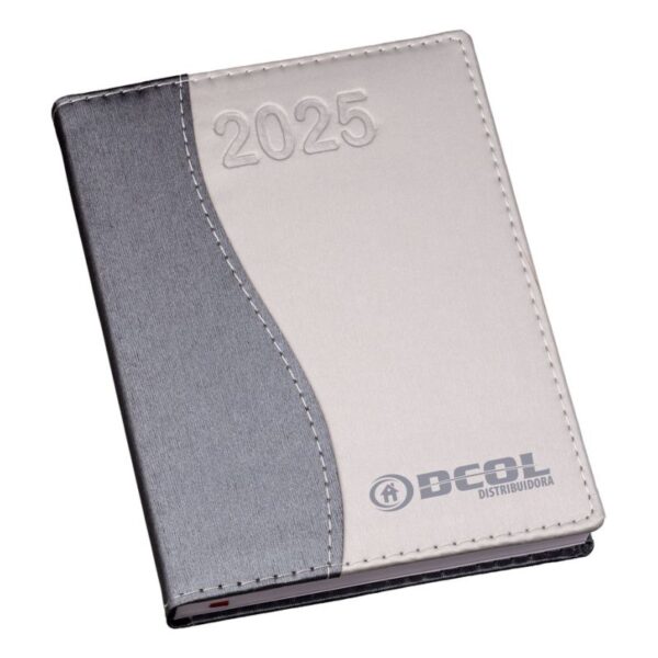 Agenda Diária Brochura - Metalizada