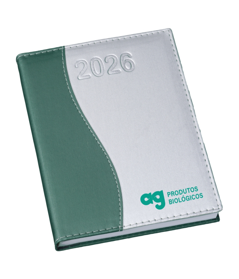 Agenda Diária Brochura - Metalizada - Imagem 4