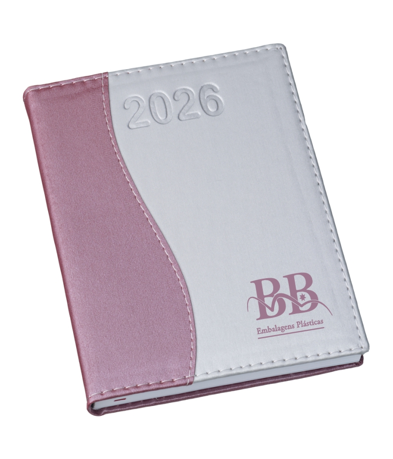 Agenda Diária Brochura - Metalizada - Imagem 5