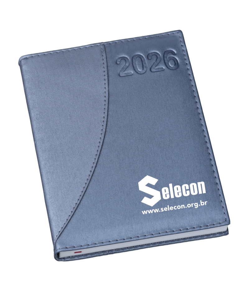 Agenda Diária Brochura - Metalizada - Imagem 6