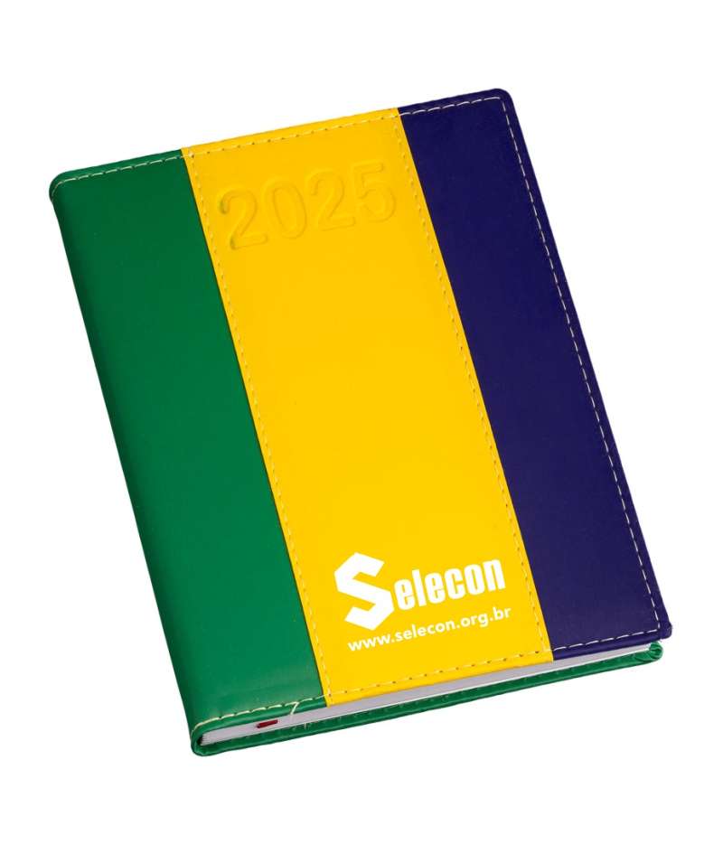 Agenda Diária Brochura - Emborrachada - Imagem 13
