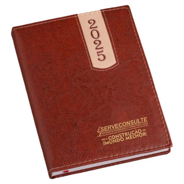 Agenda Diária Brochura - Couro Sintético - Image 16